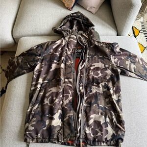 Superdry Camouflage and Orange Windcheater